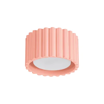 Plafon AURA 1 brzoskwiniowy Gx53