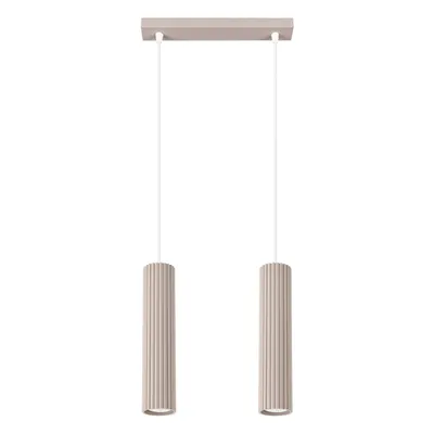 Lampa wisząca KARBON 2 taupe