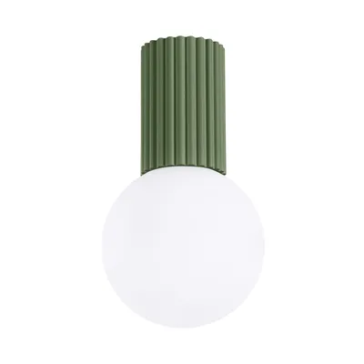 Plafon HALO zielony oliwkowy IP44