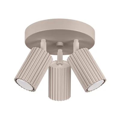 Plafon KARBON 3P taupe