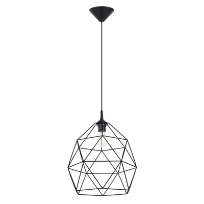 Lampa wisząca TRIOM 30 czarna
