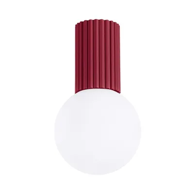 Plafon HALO burgund IP44