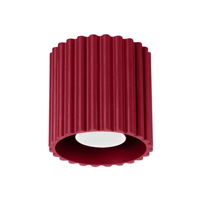 Plafon AURA 1 burgund GU10