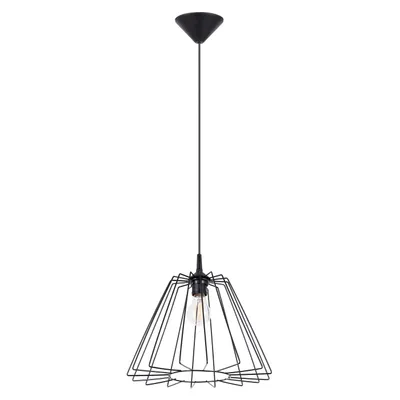 Lampa wisząca TRAPO czarna