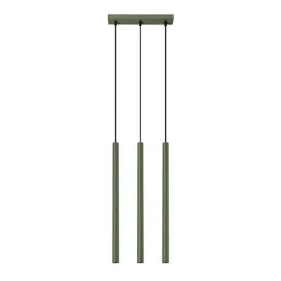 Lampa wisząca PASTELO 3 zielona oliwka
