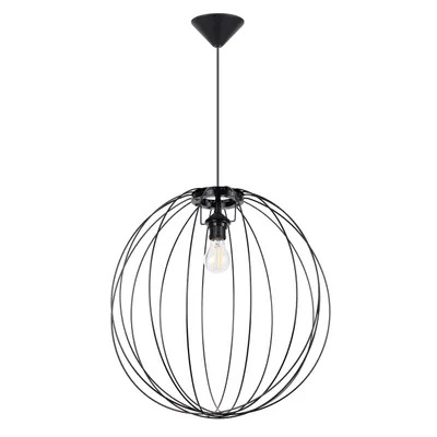 Lampa wisząca ZIRO czarna