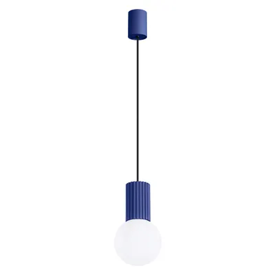 Lampa wisząca HALO 1 ultramaryna + 1x Żarówka LED G9 4000K Zimna 4,5W 460lm