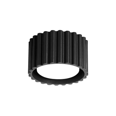 Plafon AURA 1 czarny Gx53