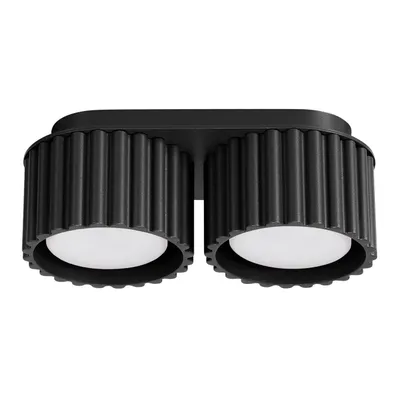 Plafon AURA 2 czarny Gx53