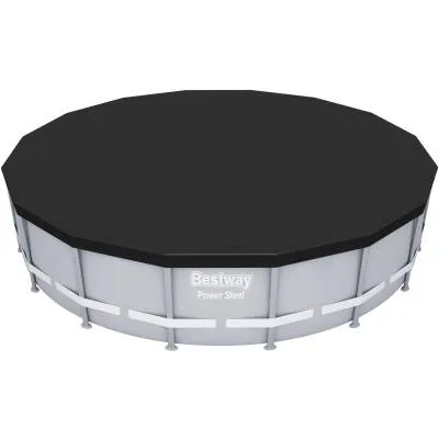 Winylowa pokrywa na basen stelażowy 488 cm - Bestway 58249