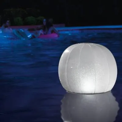 PŁYWAJĄCA KULA LED LAMPA LAMPKA - INTEX 28693