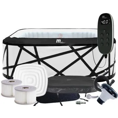 Dmuchane jacuzzi spa SOHO 185x185x68 cm 6 os. PP O3 - MSpa P-SH069