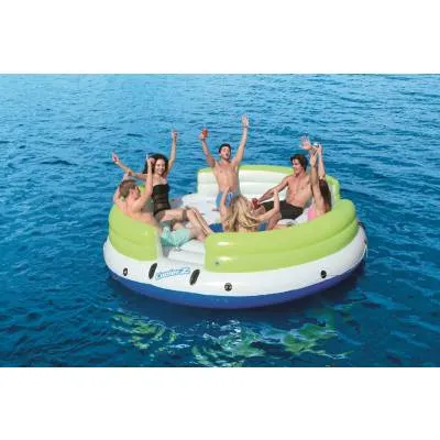 DUŻA DMUCHANA WYSPA Lazy Dayz 6 os. 328 cm - BESTWAY 43135