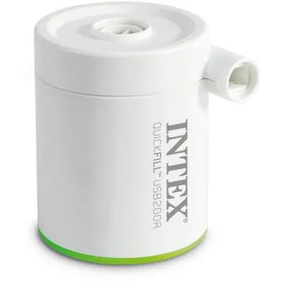 Pompka elektryczna na USB 200 L/MIN + akumulator - 5V 2AH Ni-MH - Intex 66637