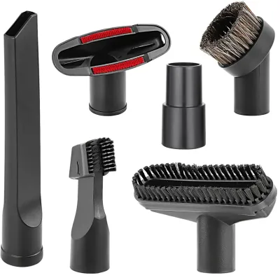 Zestaw końcówek do odkurzacza | Uniwersalne ssawki do odkurzacza | VCA-5in1-BLACK