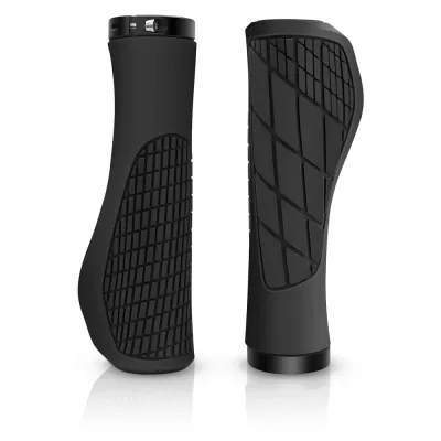 Ergonomiczne chwyty rowerowe 22.2 mm | Antypoślizgowe, amortyzujące, wygodne gripy na kierownicę | FD187