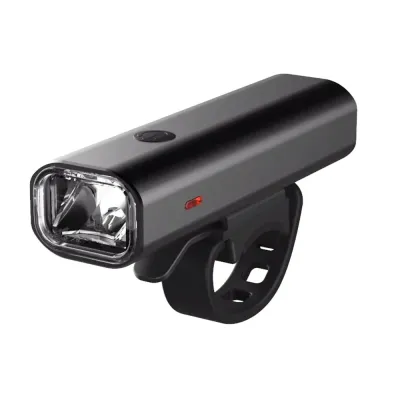 Reflektor rowerowy LED 400 lm USB-C | Wodoodporna lampka na rower z trybem SOS | Mocna lampka z wbudowanym akumulatorem | XJLQD