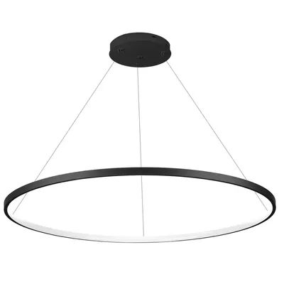 Jednoczęściowa Nowoczesna lampa wisząca | LED | Czarna | RLK-C01-30W-B