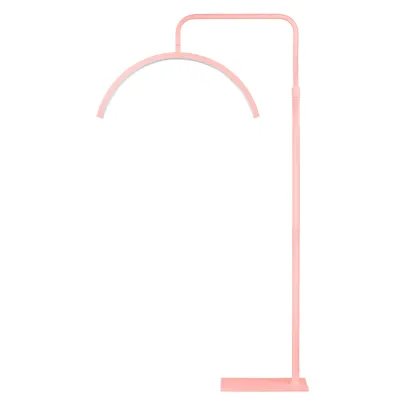 Lampa do studia tatuażu | Bezcieniowa lampa kosmetyczna LED | Lampa podłogowa do salonów kosmetycznych, stylizacji rzęs i paznokci | EPT-135-PINK