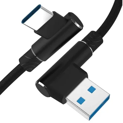 Type-C 2M | Kątowy kabel USB do ładowania telefonu | Quick Charge 3.0 2.4A | AM30