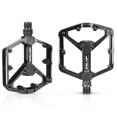 Pedały rowerowe platformowe aluminiowe z pinami | Pedały rowerowe z łożyskami DU MTB Trekking | 10EE0001