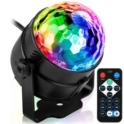 Kula DISCO - projektor dyskotekowy LED RGB | MQ01