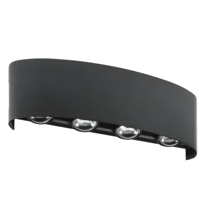 Lampa ogrodowa, kinkiet elewacyjny zewnętrzny LED | góra - dół | 8W, IP65 | BD-C041-8W