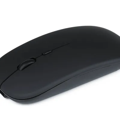 Bezprzewodowa, biurowa myszka komputerowa optyczna | 2.4GHz + Bluetooth 5.2 | 800-1600 DPI | czarna | X1-Dual
