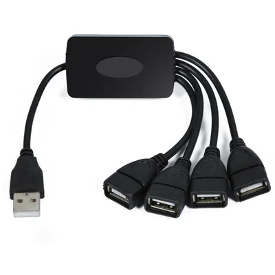 Rozgałęźnik USB - HUB na 4 porty USB | rozdzielacz USB 2.0 | YT26
