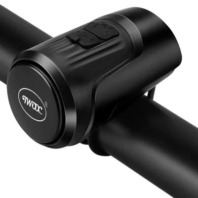 Elektroniczny dzwonek rowerowy z alarmem 125 dB | Wodoodporny dzwonek funkcją alarmu antykradzieżowego | EH-128