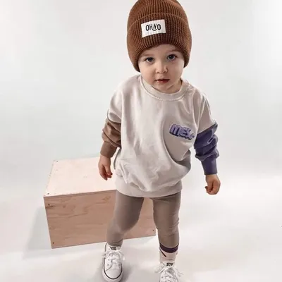 Legginsy dziecięce PREMIUM- beż