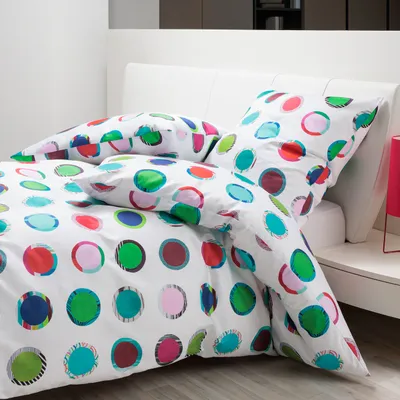 Pościel satyna bawełniana Janine Modern Art S 42146-09 Multicolor