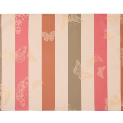 Podkładki na stół Le Jacquard Français Bal Des Papillons Peche 4 szt.