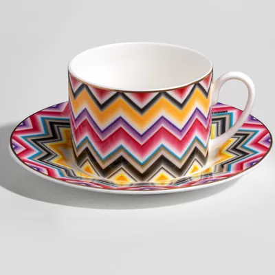 Filiżanka do herbaty Missoni Marrakech, zestaw 2 szt. Luxury Box