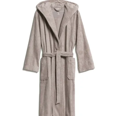 Szlafrok z kapturem Möve Superwuschel 713 cashmere