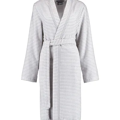 Szlafrok damski kimono Cawö 1214-76 Silber 34-46