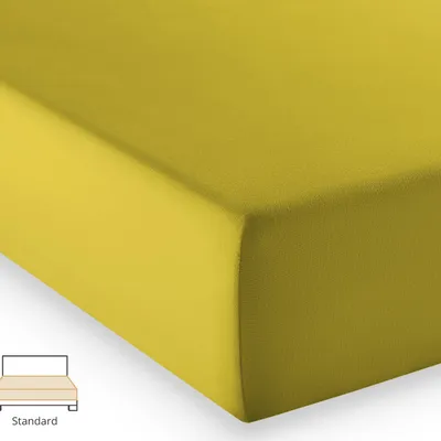 Prześcieradło jersey Fleuresse Comfort 1117-7049 Oliwka