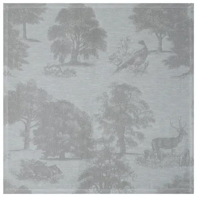 Serwetki lniane Le Jacquard Français Souveraine Argent 4 szt.