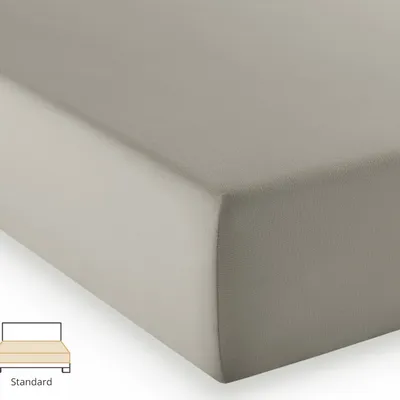 Prześcieradło jersey Fleuresse Comfort 1117-9021 Szary