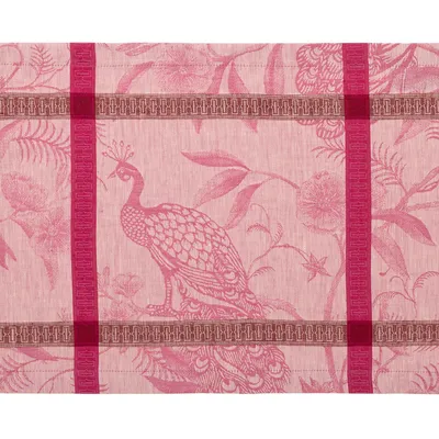 Podkładki na stół lniane Le Jacquard Français À L'orangerie Magnolia 4 szt.