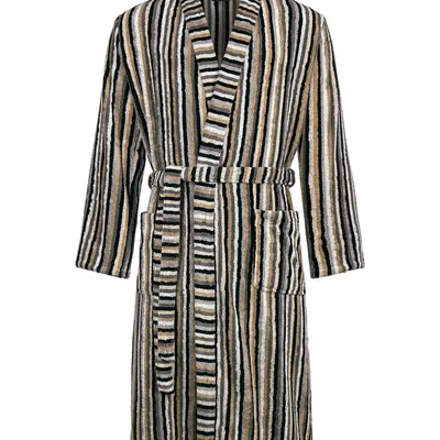 Szlafrok męski kimono Cawö 6607-73 Kiesel 48-58
