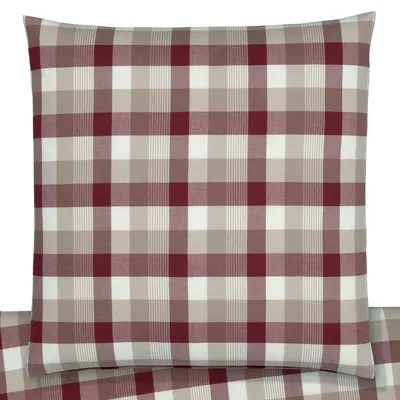 Poszewka flanelowa Elegante Watson 26002-01 Weinrot