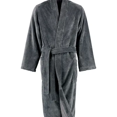 Szlafrok męski kimono Cawö 800-71 Anthrazit 46-60