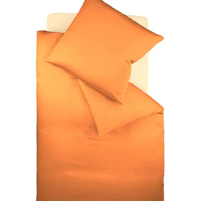 Pościel jersey Fleuresse Colours 9200-2044 Pomarańczowy
