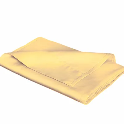 Prześcieradło satynowe bez gumki Fleuresse Colours 9100-2006 Żółty