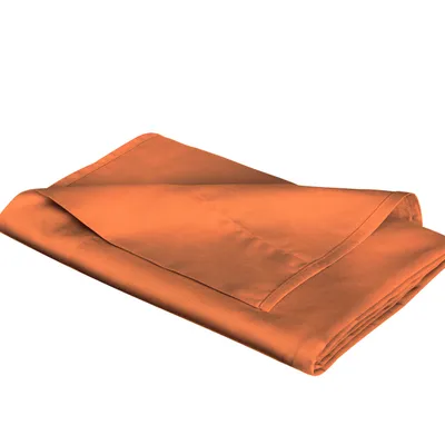 Prześcieradło satynowe bez gumki Fleuresse Colours 9100-5215 Terra