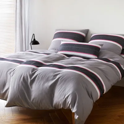 Pościel flanelowa Elegante Whitman 26006-09 Anthrazit