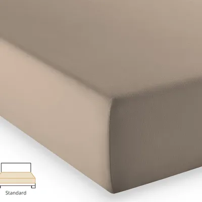 Prześcieradło jersey Fleuresse Comfort 1117-9042 Taupe