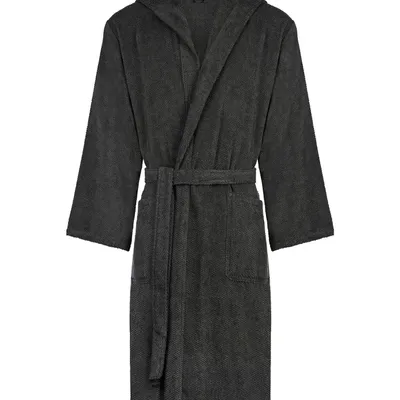 Szlafrok męski z kapturem Cawö 5623-740 Stein S-XL