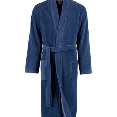Szlafrok męski kimono Cawö 823-11 Blau 46-60